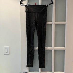 Spanx Leather Leggings